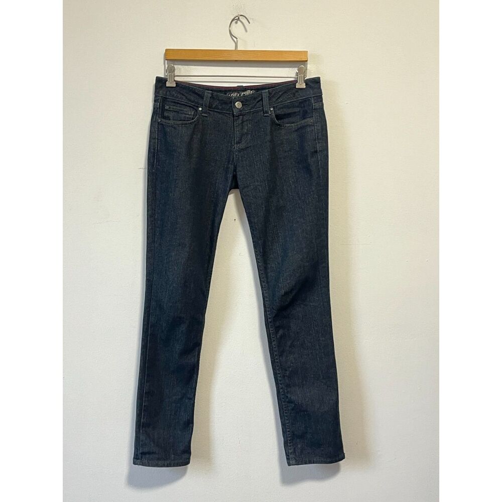 2000 Y2K Vintage Lip Service Kill City Junkie Skinny Jeans Low Rise Dark Wash 9
